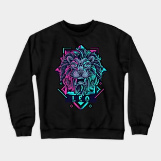 Zodiac LEO NEON Series Crewneck Sweatshirt